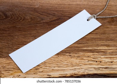 Hangtag Tag White Isolated
