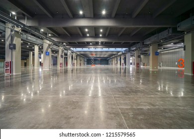 Hangzhou, China- DEC 2017: A Newly Built, Empty Convention Center