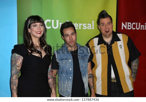 Hannah Aitchison Pete Wentz Joe Capobianco Stock Photo Edit Now 137887436