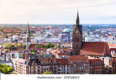 Hannover cityscape panorama