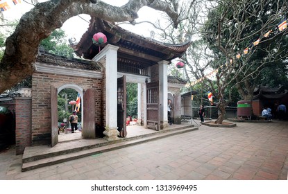 HaNoi, Thach That / VietNam - February 15th 2019 : Tay Phuong Pagoda - One Of The Most Ancient Pagoda In Viet Nam