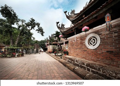 HaNoi, Thach That / VietNam - February 15th 2019 : Tay Phuong Pagoda - One Of The Most Ancient Pagoda In Viet Nam