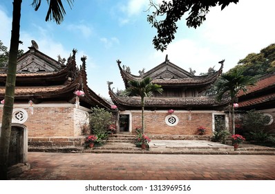 HaNoi, Thach That / VietNam - February 15th 2019 : Tay Phuong Pagoda - One Of The Most Ancient Pagoda In Viet Nam