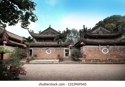 HaNoi, Thach That / VietNam - February 15th 2019 : Tay Phuong Pagoda - One Of The Most Ancient Pagoda In Viet Nam