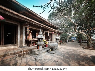 HaNoi, Thach That / VietNam - February 15th 2019 : Tay Phuong Pagoda - One Of The Most Ancient Pagoda In Viet Nam