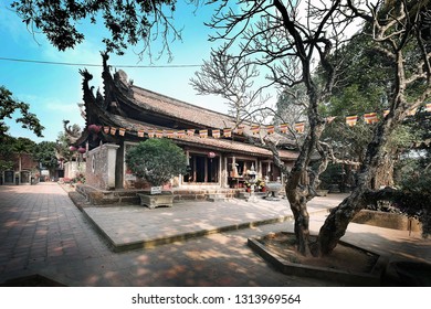 HaNoi, Thach That / VietNam - February 15th 2019 : Tay Phuong Pagoda - One Of The Most Ancient Pagoda In Viet Nam