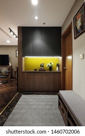 Hanoi / Viet Nam - October 2017 - Modern Apartment interior design