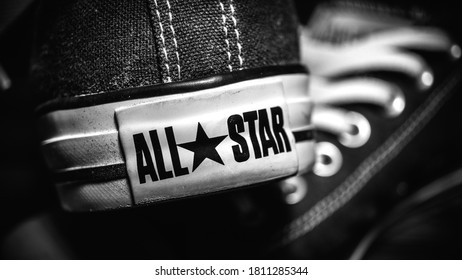 black and white converse photography