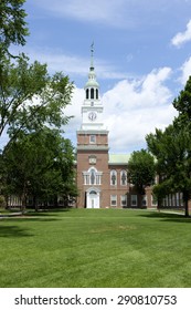 HANOVER, NEW HAMPSHIRE JUNE, 25th: Dartmouth College Baker clock tower building, Hanover, New Hampshire on June 25th, 2015.