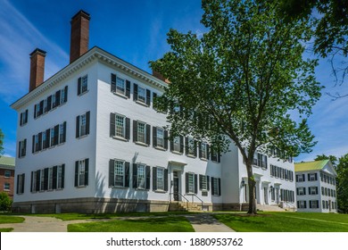 Hanover, New Hampshire, USA - June 24th 2019: Dartmouth college is one of the 8 Ivy League universities, it was founded in 1769