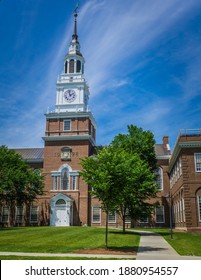 Hanover, New Hampshire, USA - June 24th 2019: Dartmouth college is one of the 8 Ivy League universities, it was founded in 1769