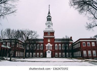 Hanover, NH / USA - March 13, 2019: Dartmouth College