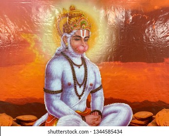 Hanuman Hindu God 