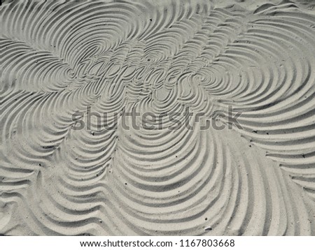 Similar – beach shapes Sand Beach