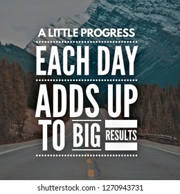 484 A little progress quotes Images, Stock Photos & Vectors | Shutterstock