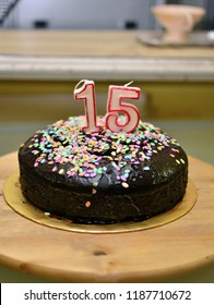 Happy 15th Birthday Cake