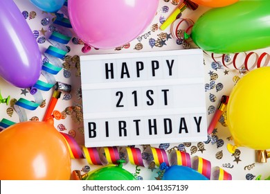 21st Birthday Images Stock Photos Vectors Shutterstock