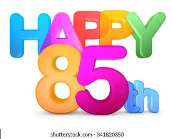 85th Birthday Images, Stock Photos & Vectors | Shutterstock