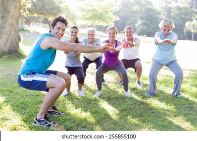 507 Seniors Exercise Squat Images, Stock Photos & Vectors | Shutterstock