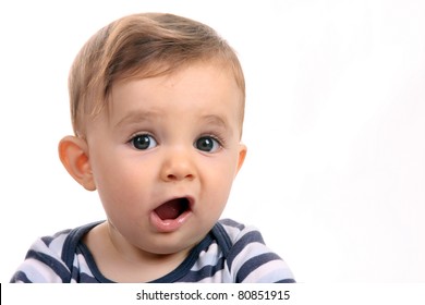 Happy Baby Boy, Studio Photo Session