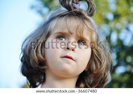 Similar – Image, Stock Photo looking at you looking at me