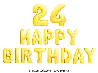 24 Birthday Images, Stock Photos & Vectors | Shutterstock