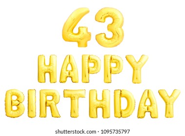 43 Birthday Images, Stock Photos & Vectors | Shutterstock
