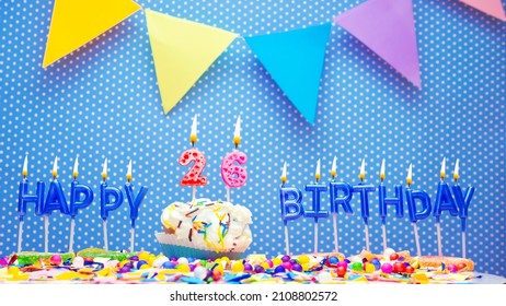 196 Happy birthday 26 th Images, Stock Photos & Vectors | Shutterstock