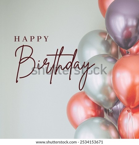 Image, Stock Photo Happy Birthday birthday