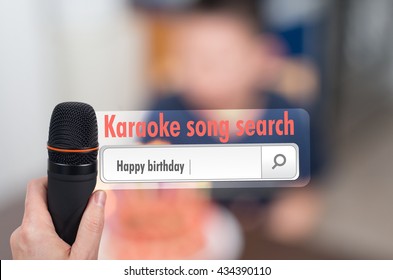 Happy Birthday Song Entered In Karaoke System Search Box