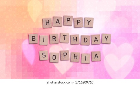 29 Happy birthday sophia Images, Stock Photos & Vectors | Shutterstock