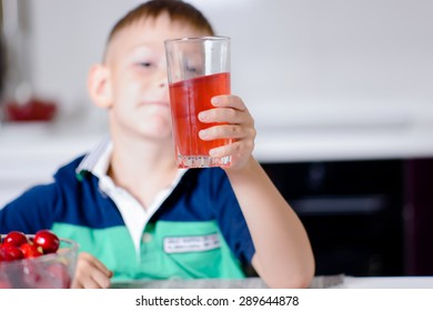 Happy Boy Looking Surprised Taste Red Stock Photo 289644878 | Shutterstock