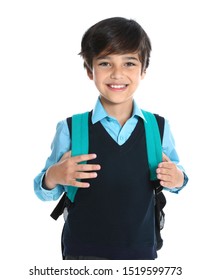 Happy Boy School Uniform On White Stock Photo 1519599773 | Shutterstock