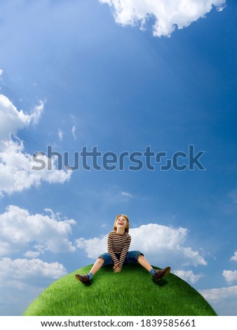 Similar – Image, Stock Photo dream world Nature