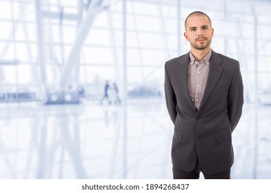 Happy Business Man Portrait At The Office