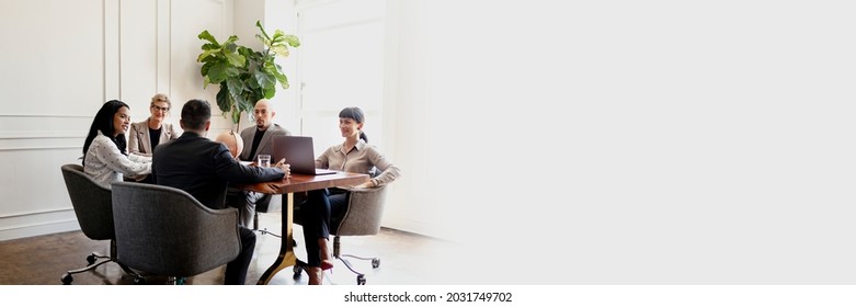 Happy Business People In A Meeting