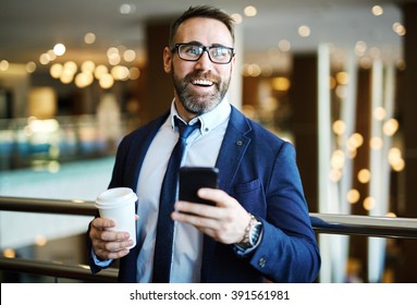 Happy Businessman