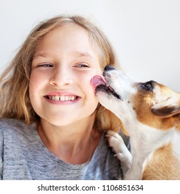 1,895 Dog licks child Images, Stock Photos & Vectors | Shutterstock