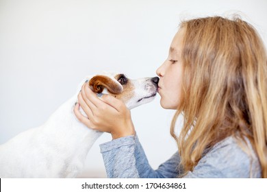 Young Teen Dog Lick