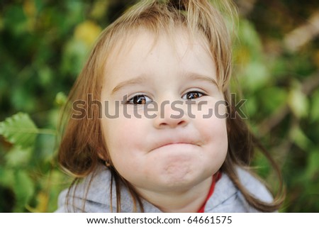 Similar – Image, Stock Photo Girl Baby smiling