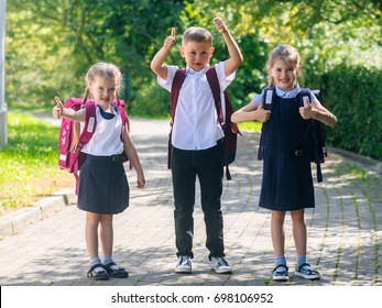 1,444 Cool kids school uniform Images, Stock Photos & Vectors ...