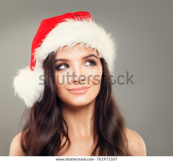 female santa hat