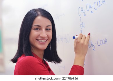 Happy Collage School Girl Student Portrait Stock Photo 224786956 ...