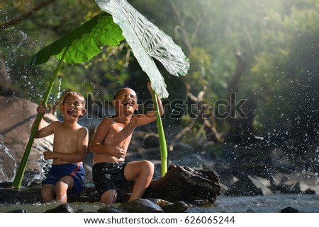 Similar – Image, Stock Photo Innocence from the country