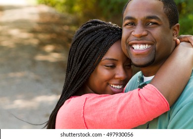 Happy Couple Loving African American Couple Stock Photo 497930056 ...
