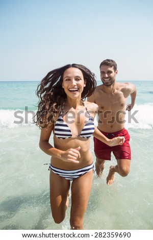 Similar – Image, Stock Photo running Lifestyle Summer