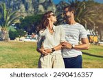 Happy, couple and travel for for date, embrace and sunglasses for summer, tropical and relax in holiday. Trip, woman and man in Cancun, anniversary and adventure for romance in marriage and outdoor