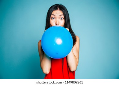 9,981 Girl blows balloon Images, Stock Photos & Vectors | Shutterstock