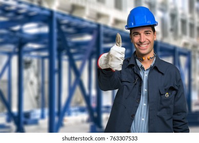 Happy Engineer Portrait