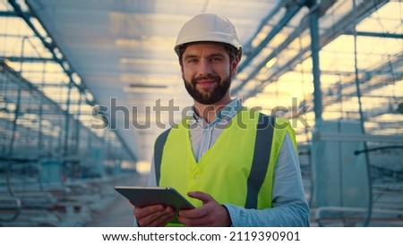 Image, Stock Photo Hardworking workers